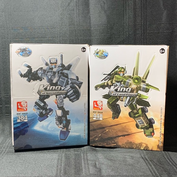 2 Sluban Builder Sets (Army & Police) - Picture 1 of 10